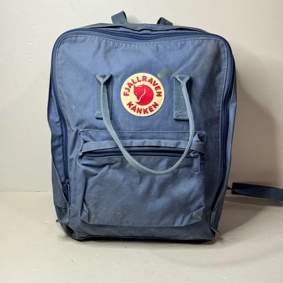 Fjallraven Kanken Backpack Blue Classic Everyday Outdoor