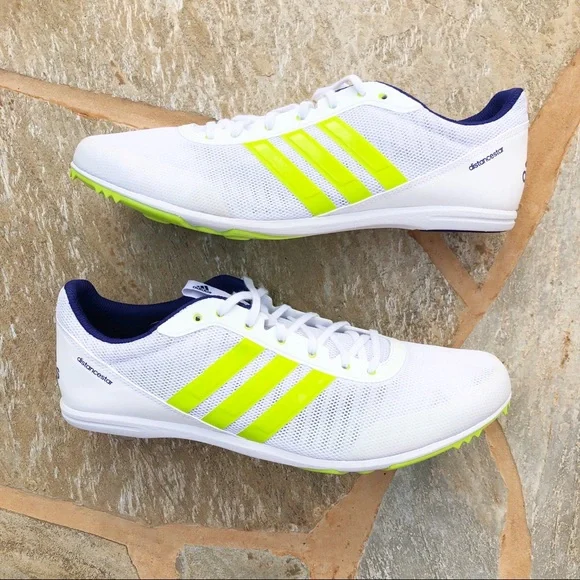 Adidas Distancestar‎ White Track Running Shoes 12