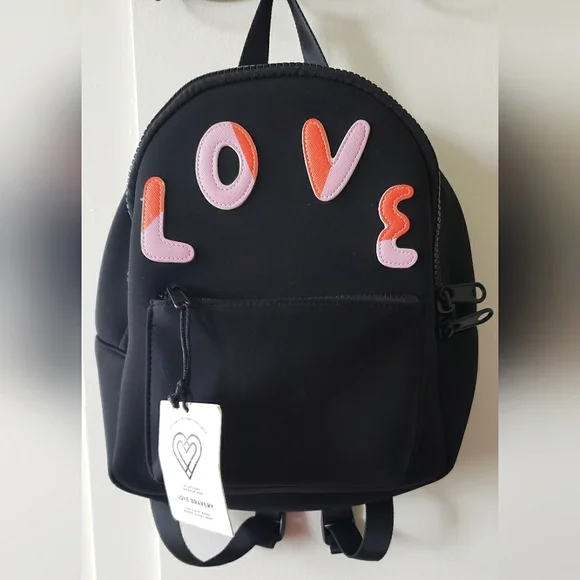 Love Mini Backpack Love Bravery Lady Gaga Elton John Macy's Exclusive NWT