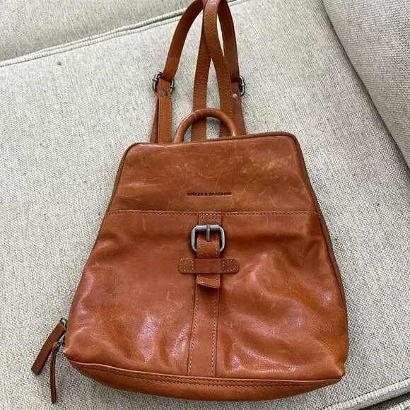 Spikes & Sparrow Genuine Leather Backpack