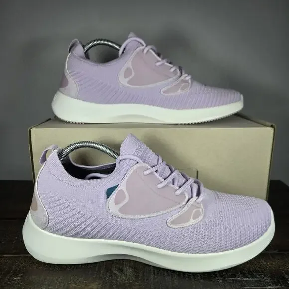 Vessi Everyday 2.0 Mens Size 10 Lace Up Waterproof Shoes Sneakers Purple