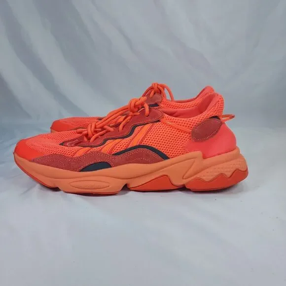 Adidas Ozweego Men’s 11.5 Orange Chunky Athletic Running Lifestyle Shoes