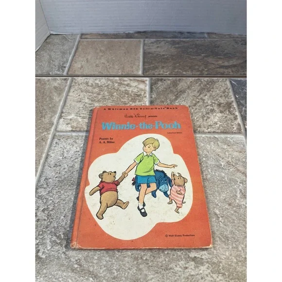 Whitman Big Tell A Tale‎ Winnie the Pooh Authorized Edition Childrens Book