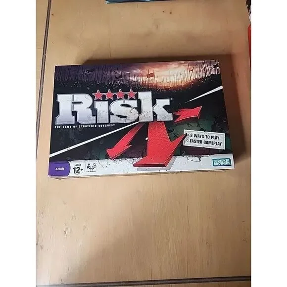 RISK 2008 Board Game Updated Hasbro 100% Complete