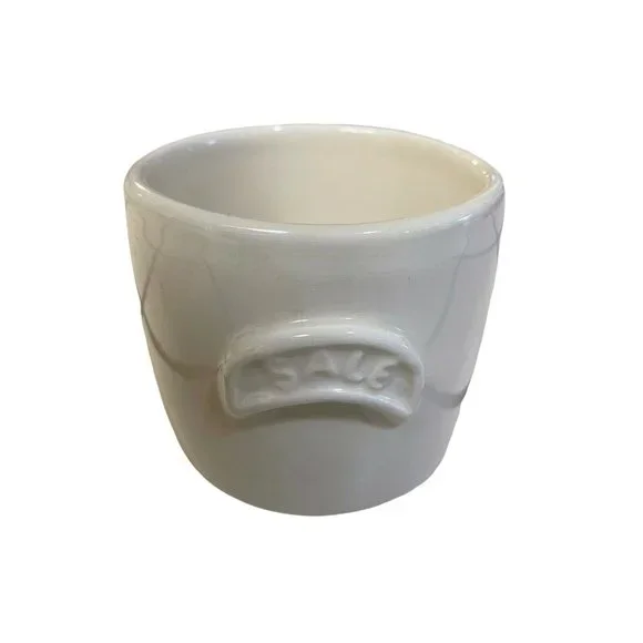 Sur La Table Porcelain‎ Coffee Tea Mugs Cups White Ceramic.