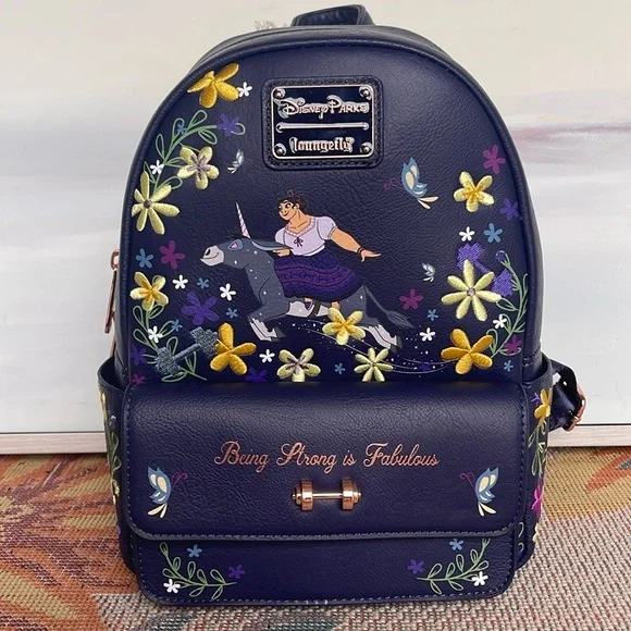 Disney Parks Loungefly Luisa Madrigal Encanto Mini Backpack New With Tag NWT