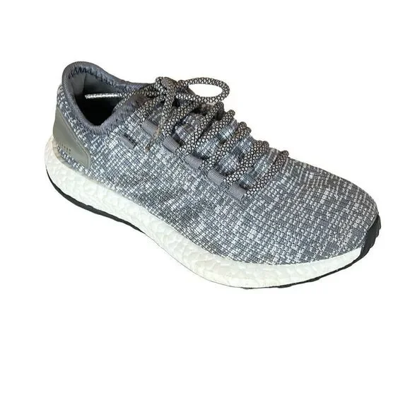 Adidas PureBoost Grey Marathon Men's Running Shoes Size 6