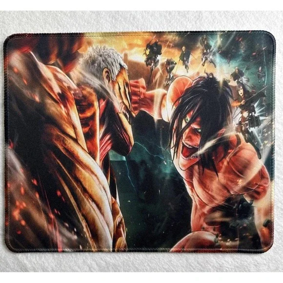 Attack On Titan Mouse Desk Pad Large 9.5 X 12