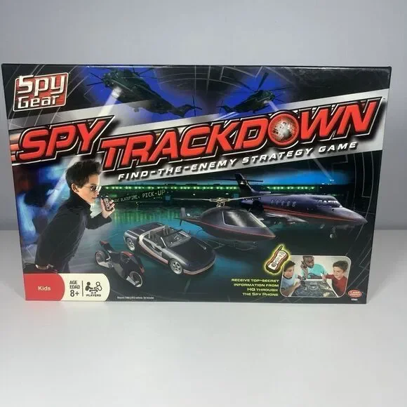 Spy Gear - Spy Trackdown  - Find the Enemy Strategy Game NEW IN BOX SEALED