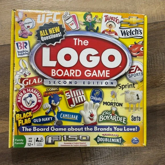 NEW Sealed The Logo Board Game Second Edition by Spin Master‎ Games
