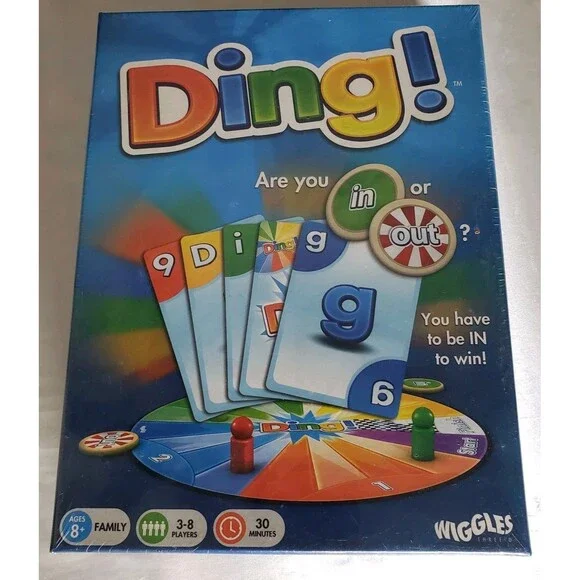 Ding! Card Game - Wiggles Three D 2011 COMPLETE