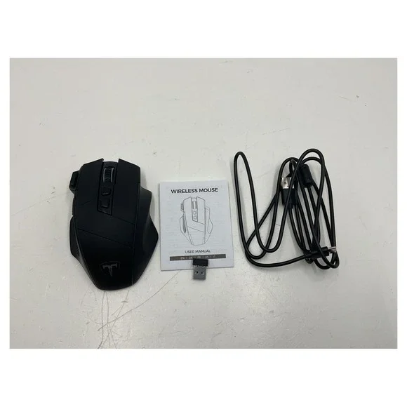 Easterntimes Tech PC365A Wireless Gaming Mouse Bluetooth 2.4G 10000 DPI Black