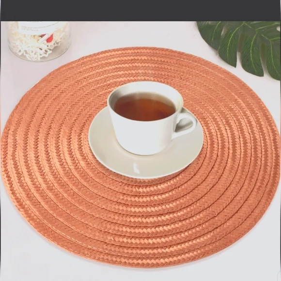 - New Circular Tablemats, set of 2