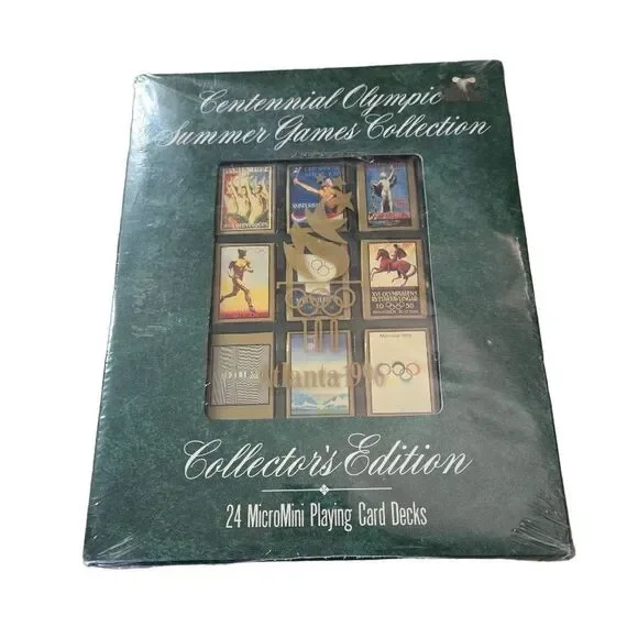 1996 Centennial Olympic Summer Games Collection - 24 MicroMini Card Decks
