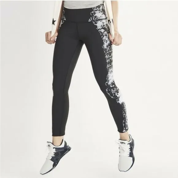 ALO YOGA High-Waist Airbrush Legging XS Dark Krystal Black