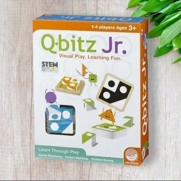 Q Bitz Jr Learn Through Play Game