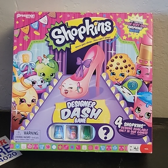 SHOPKINS  Designer Dash Game w Shopkins