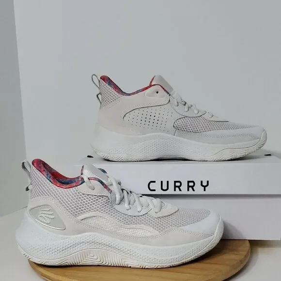 Under Armour Curry 3Z 24 SDE Sneakers Basketball Shoes White Unisex 9/10.5