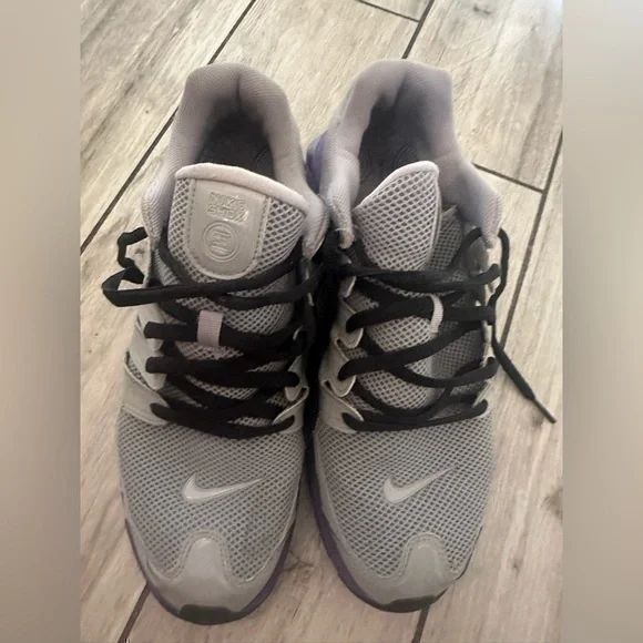Nike Lunar Air Shox NZ Men's Running Shoe used size 11 retro 2010