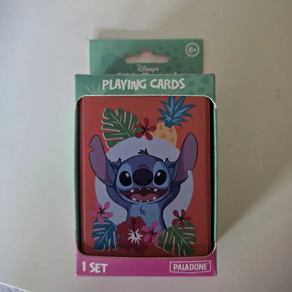Lilo and Stitch Playing Cards in tin‎ New
