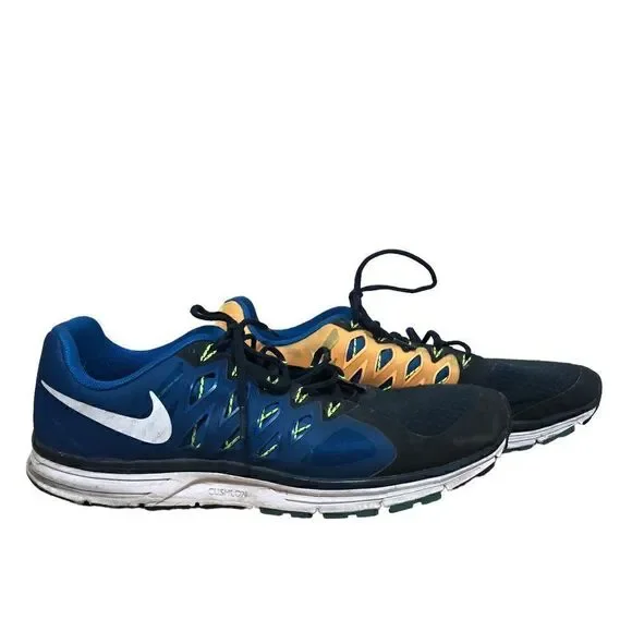 Nike Zoom Vomero 9 642195-401  Running Shoes  Blue Orange Men's Sz 15
