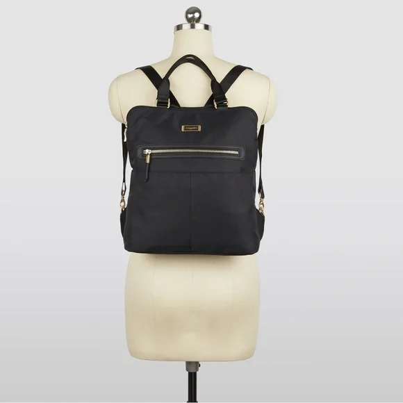 Baggallini Jessica Unisex Water Resistant Convertible Backpack RFID Anti Theft