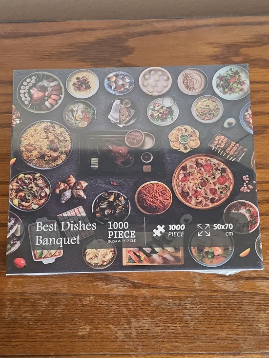 Best Dishes Banquet 1000-Piece Jigsaw Puzzle