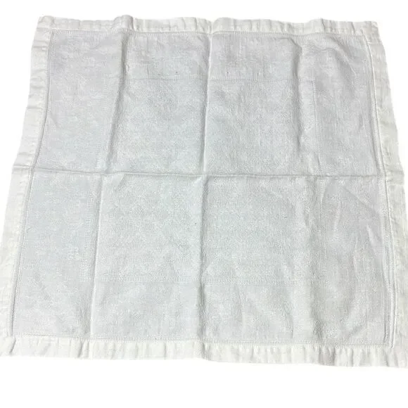 Williams Sonoma white textured linen cotton square napkin linens table setting