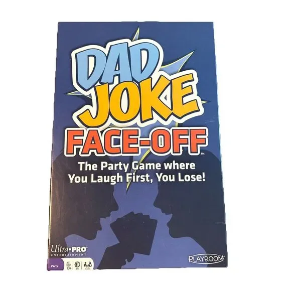Ultra Pro 2018 Dad Joke Face Off Card Game Ages 13+ 2-12 Players COMPLETE
