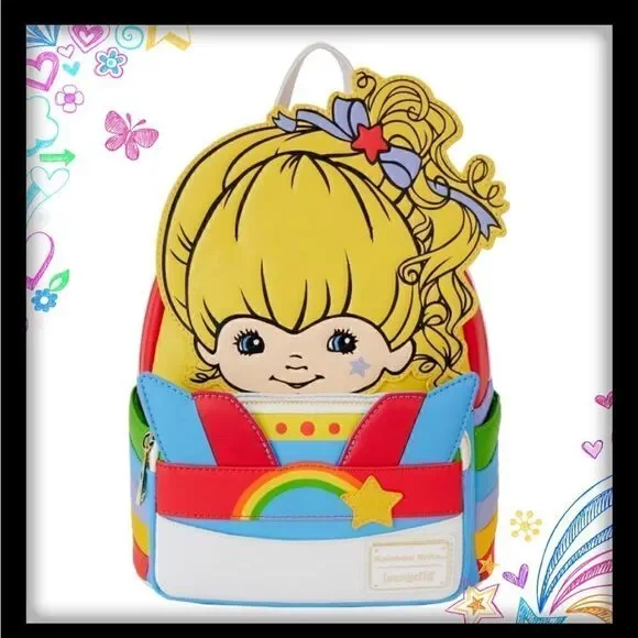 🌈🌈Loungefly Rainbow Brite Cosplay Mini Backpack