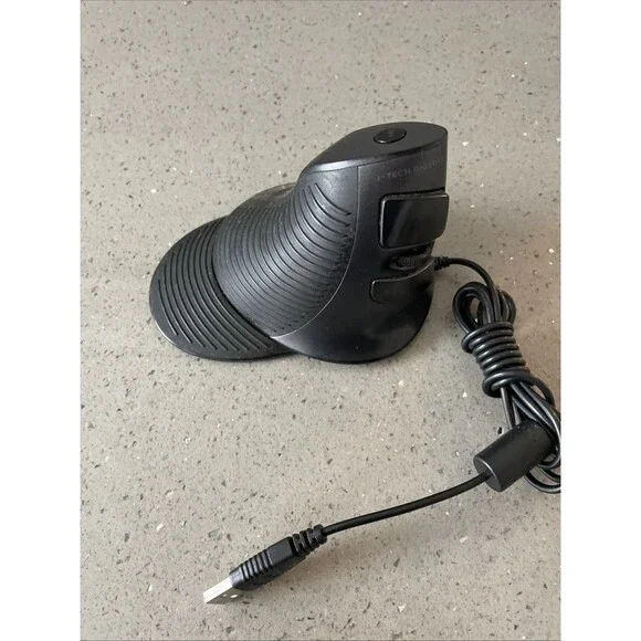 J-Tech Digital Wireless Vertical Mouse Ergonomic USB with Adjustable Sensitivity
