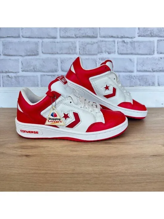 Converse Weapon Low Red White 8.5 Men Shoes Bird Magic Erving DS Sneaker A10598C