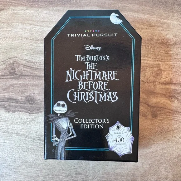 Nightmare Before Christmas Trivial Pursuit Collectors Edition Games Game Night