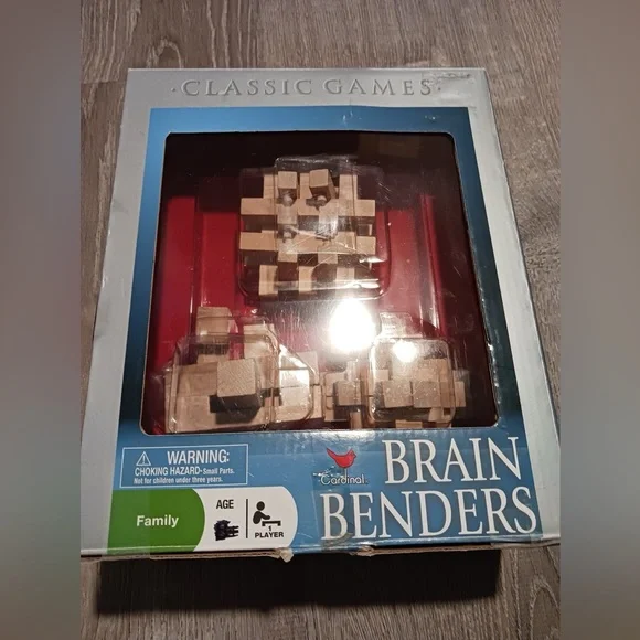 New in box brain benders puzzles