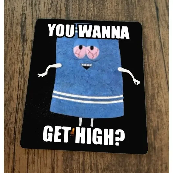 Wanna Get High Towelie‎ South Park Mouse Pad