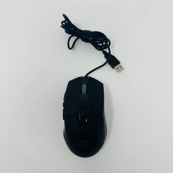 CyberPowerPC‎ Elite M1-131 Gaming Optical Mouse Wired USB Black 7 Buttons