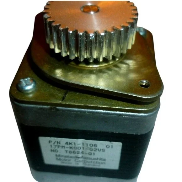 Minebea Matsushita Stepper Motor 17PM-K901-G2VS 4K1-1106 01 NEMA 17 Pinion Gear