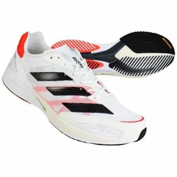 adidas Adizero Adios 6 Tokyo 2021 - FY4073 White Crimson Black Men's 10 US 44 EU