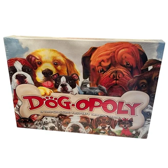 Dog-opoly A Tail wagging Property Trading Gamr  2-6 players Ages 8+  Sealed New