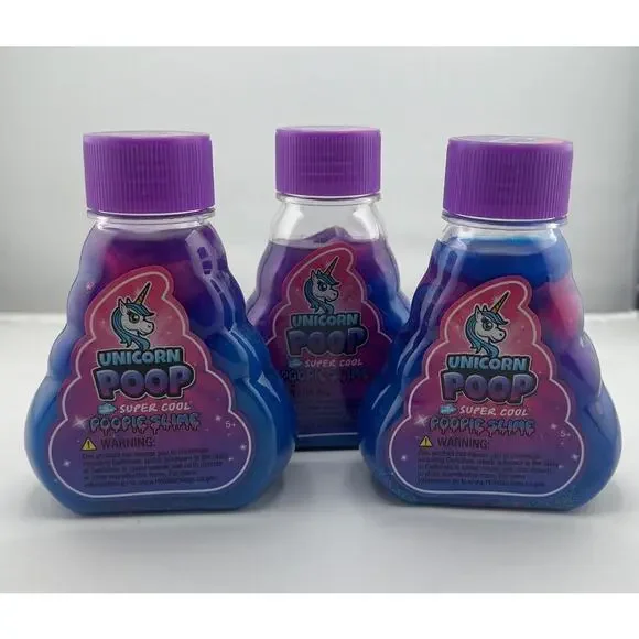 Amazing Putty Unicorn Poo. NEW SEALED Bundle of 3