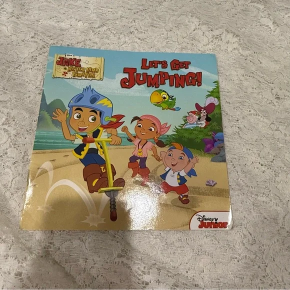 10 for $10 Jake and the Never Land Pirates Book - Let's Get Jumping!