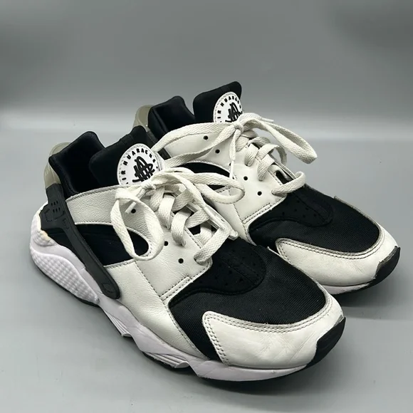 Nike Mens Size 9 Air Huarache OG Orca White Black Oreo Shoes Sneakers