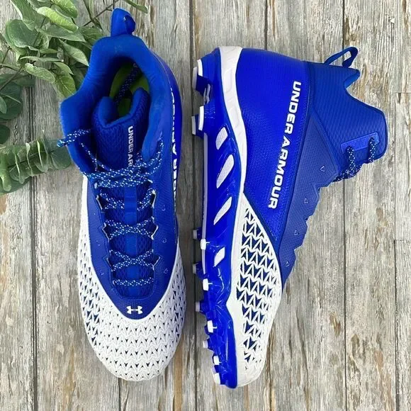 Under Armour Men's Hammer MC Football Cleats Shoes Sports Size 18