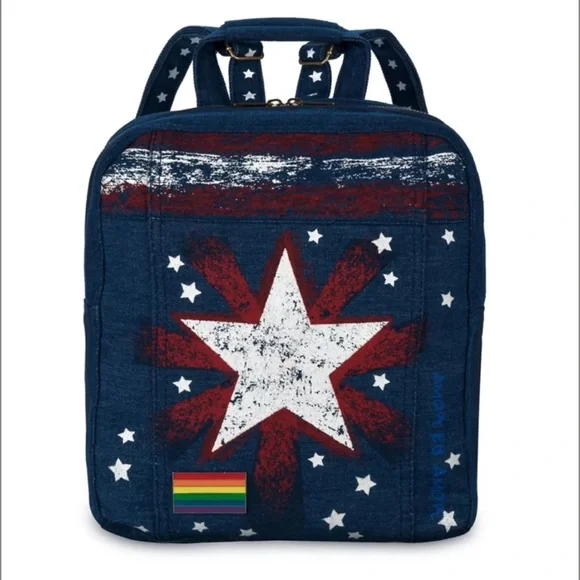 Disney Parks America Chavez Denim Backpack Doctor Strange Multiverse Marvel Bag