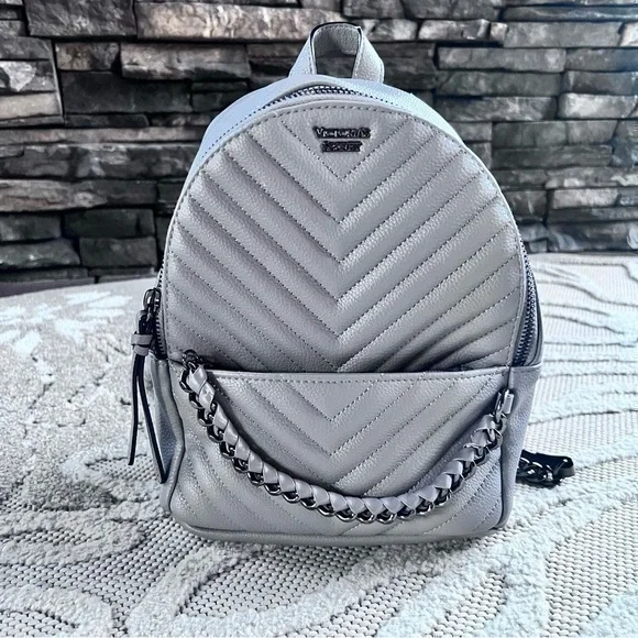 Victorias Secret gray backpack bag