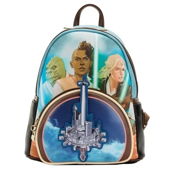 NEW Loungefly Disney Star Wars The High Republic Comic Cover Mini Backpack