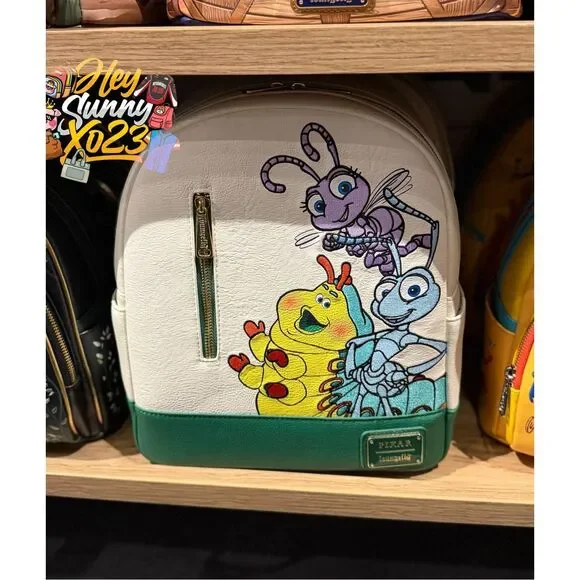 Loungefly Disney Pixar A Bug's Life Group Portrait Mini Backpack