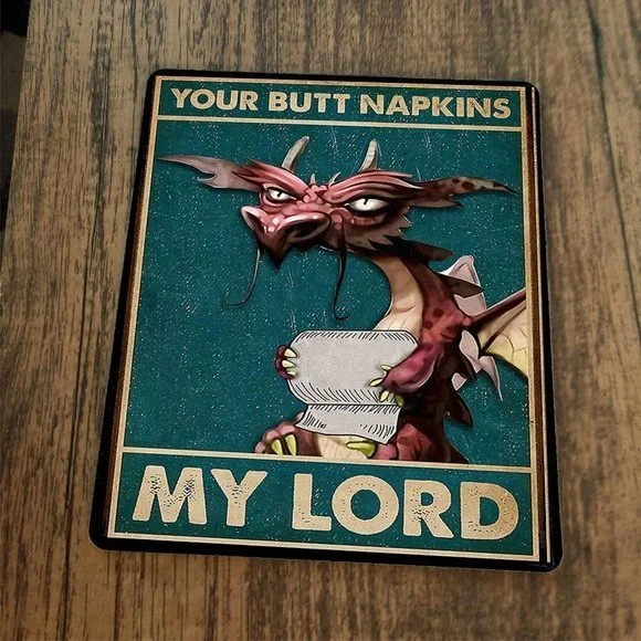 Your Butt Napkins My‎ Lord Dragon Mouse Pad