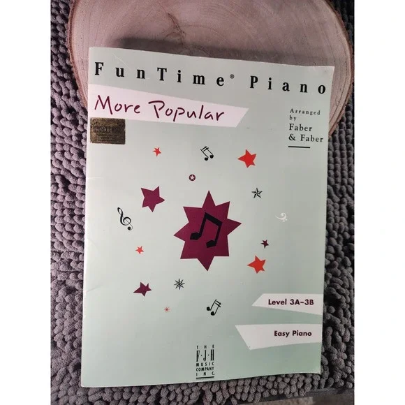 Faber & Faber FunTime Piano More Popular Level 3 Music Book by Faber & Faber PB