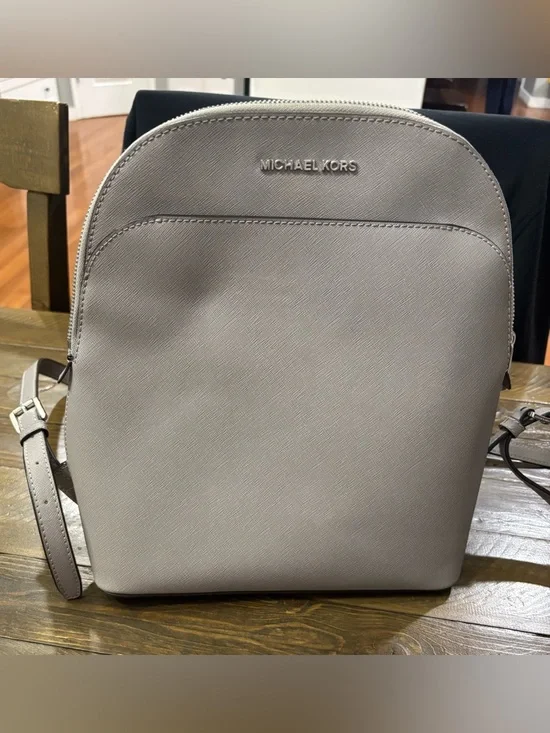 Michael Kors Emmy Large Saffiano Leather Backpack